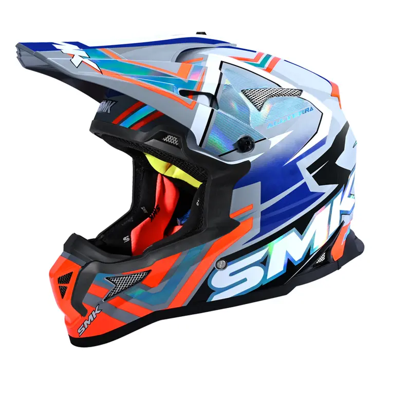 Casco Off Road Allterra X-Aces Brillo GL657 SMK .