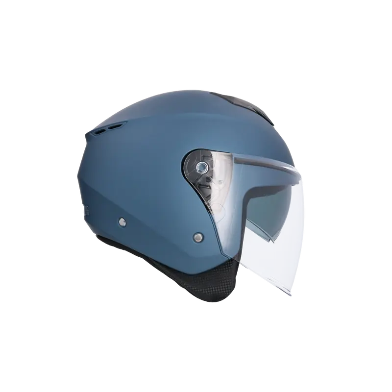 CASCO SHIRO IBIZA METALLIC MATT BLUE