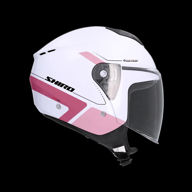 CASCO SHIRO IBIZA SPORTAGE METALLIC WHITE PINK