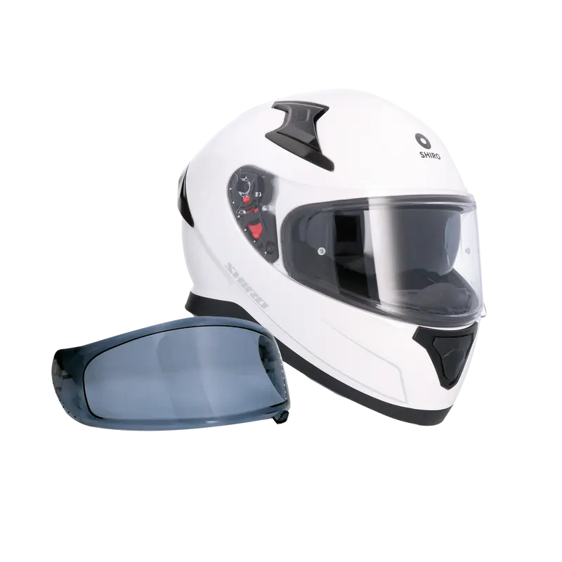 CASCO SHIRO KATANA WHITE PEARL
