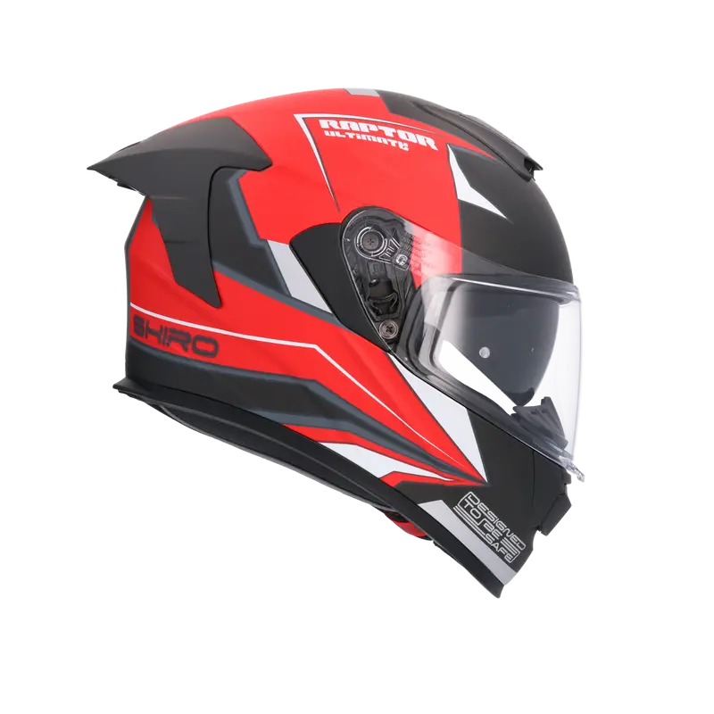 CASCO SHIRO RAPTOR ULTIMATE MATT RED