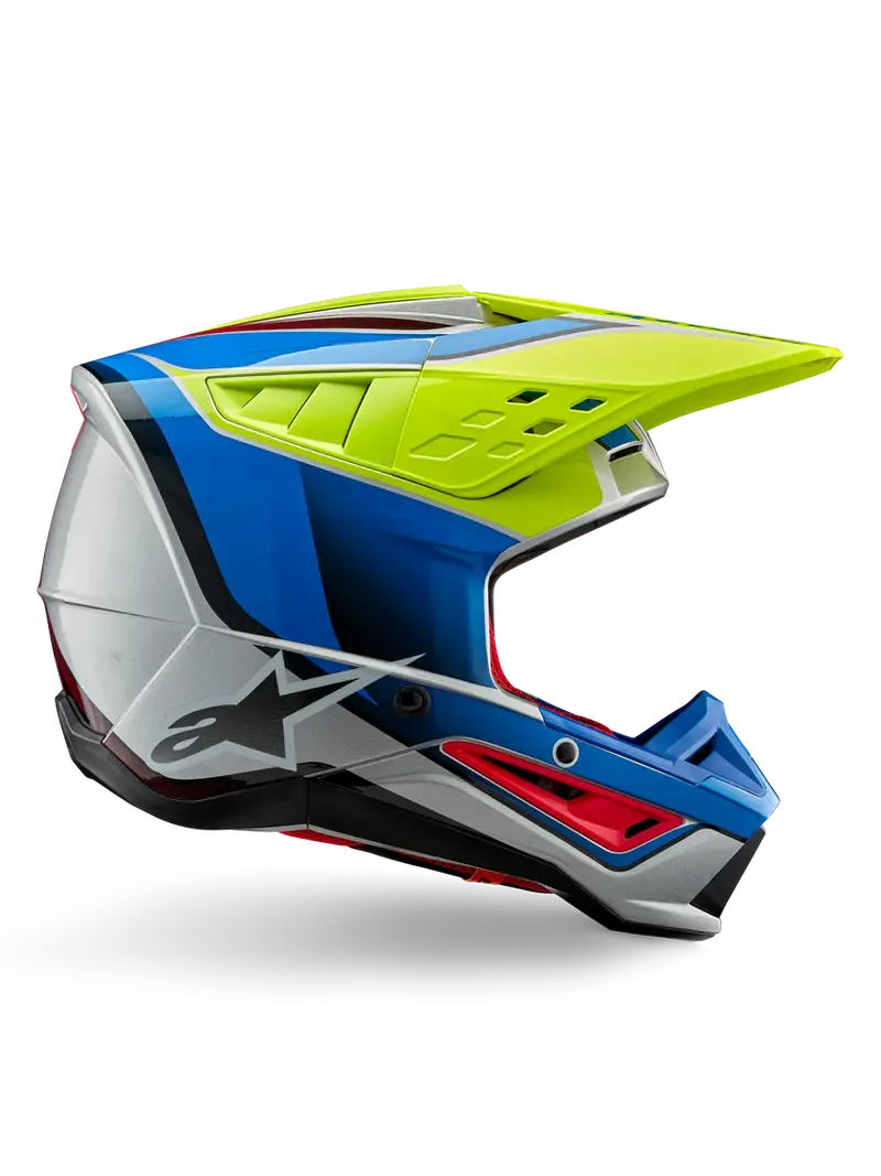 Casco SM5 Sail Ece Amarillo y Azul Alpinestars .