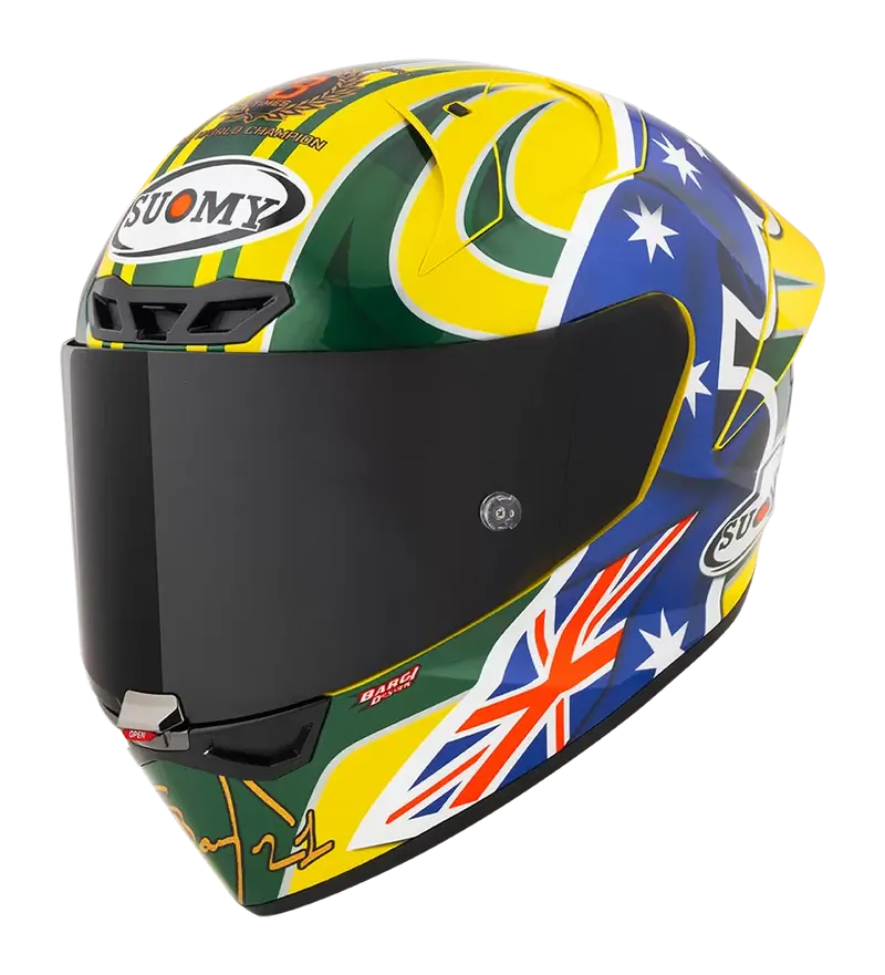 CASCO SUOMY S1-XR GP REPLICA TROY BAYLISS 2005