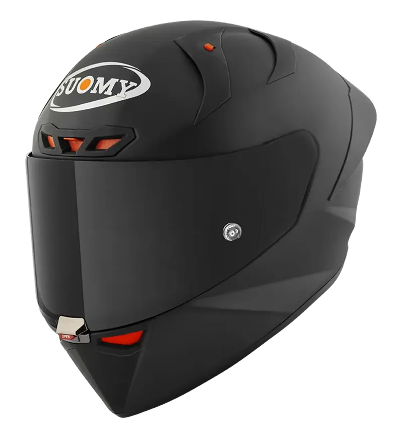 CASCO SUOMY S1-XR PLAIN MATT BLACK