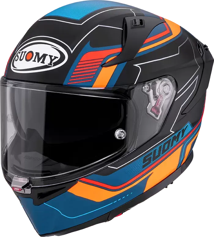 CASCO SUOMY SPEEDSTAR 2 VISUAL MATT ORANGE