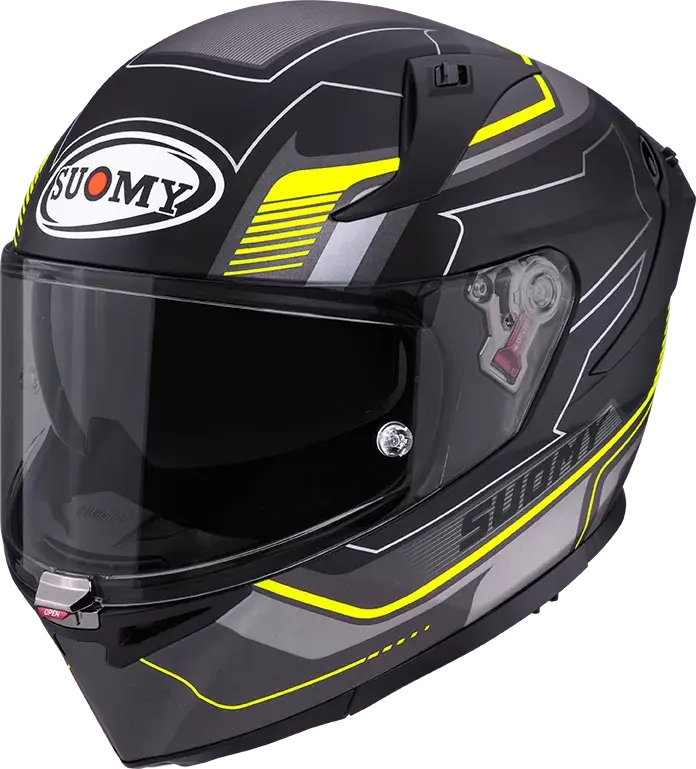 CASCO SUOMY SPEEDSTAR 2 VISUAL MATT YELLOW