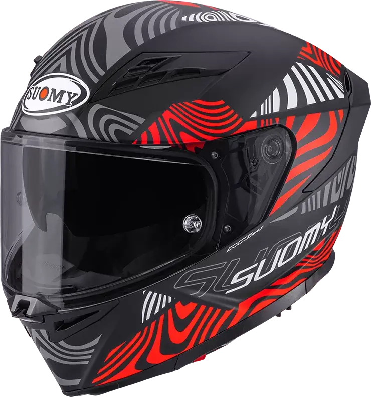 CASCO SUOMY STELLAR 2 MOLTEN MATT RED
