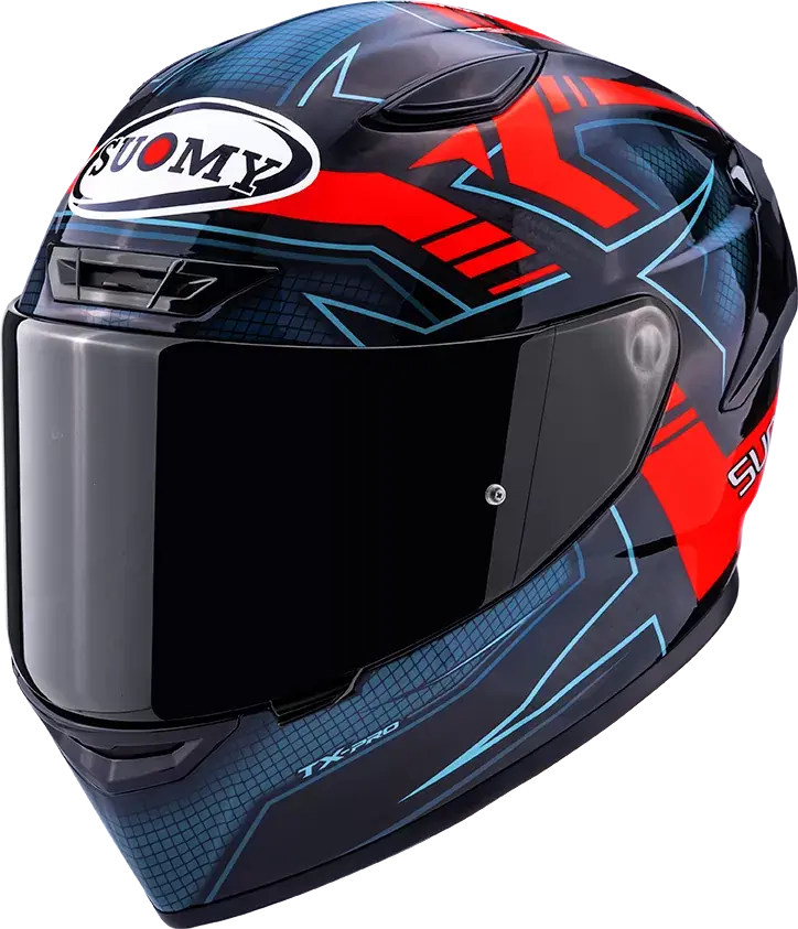 CASCO SUOMY TX-PRO FLAWLESS RED