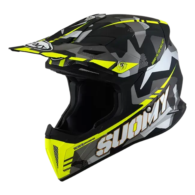 CASCO SUOMY X-WING CAMOUFLAGER MATT RED
