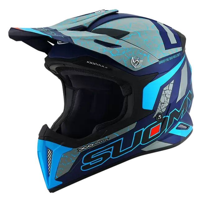 CASCO SUOMY X-WING REEL MATT BLUE FLUO