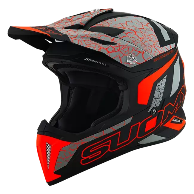 CASCO SUOMY X-WING REEL MATT ORANGE FLUO