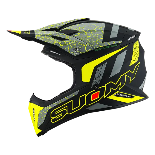 CASCO SUOMY X-WING REEL MATT YELLOW FLUO
