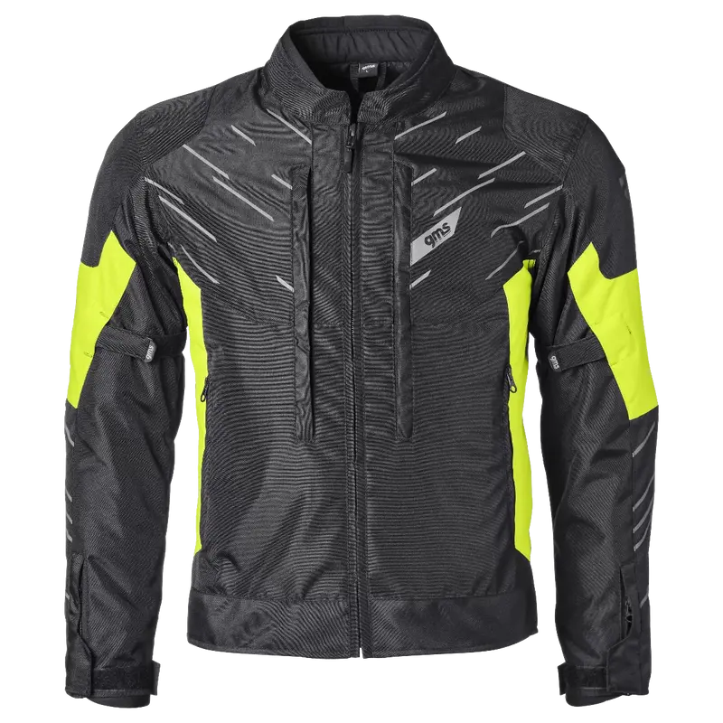 CHAQUETA GMS KASAI WP JACKET BLACK/FLUO YELLOW