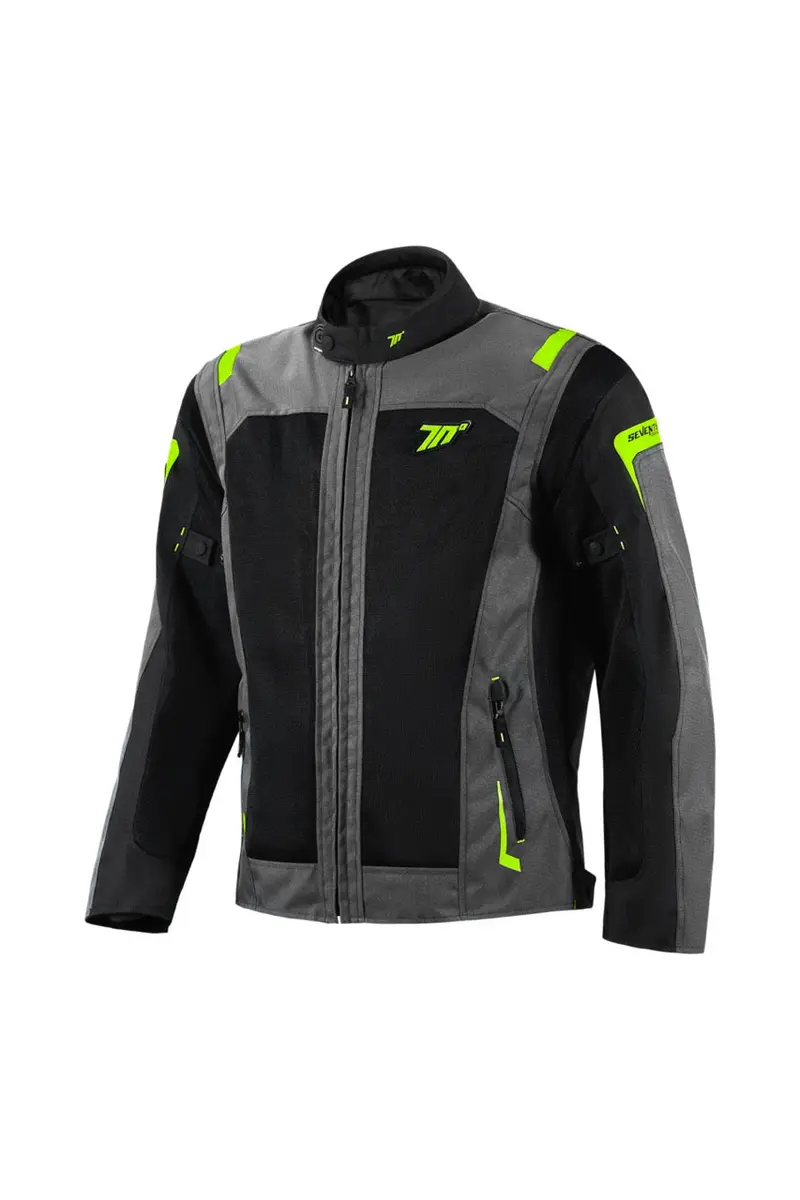 CHAQUETA SD-JT66 SAHARA HOMBRE GRIS/AMARILLO FLUOR