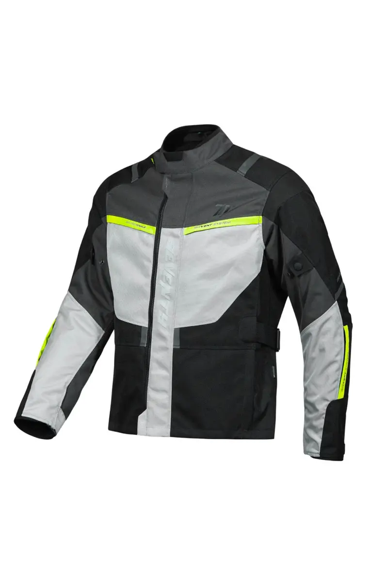 CHAQUETA SD-JT83 TONALE HOMBRE NEGRO/GRIS/AMARILLO FLUOR