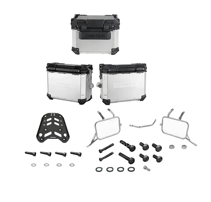 CJTO 3 MALETAS PLATA703T (35L+45L)