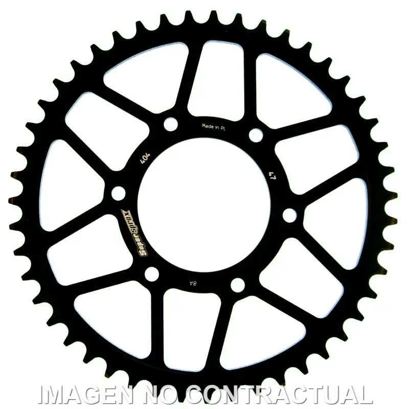 CORONA SUPERSPROX ACERO 520 X 47  - RFE404X47BLK