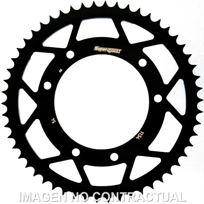 CORONA SUPERSPROX ACERO DERBI 428 X 54  - RFE1134X54BLK