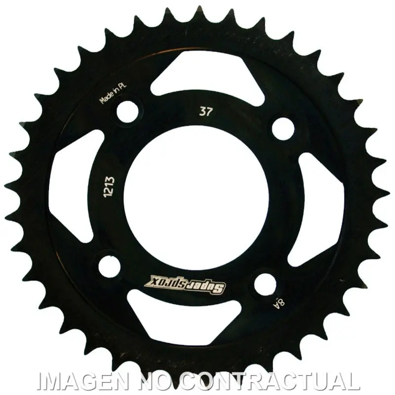 CORONA SUPERSPROX ACERO HONDA 420 X 37  - RFE1213X37BLK