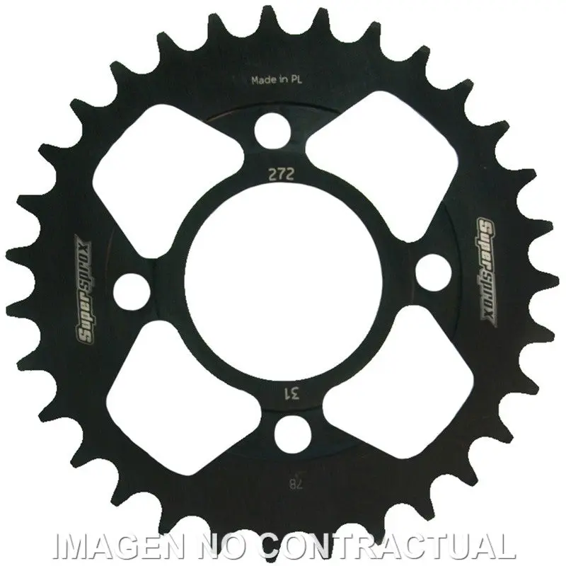 CORONA SUPERSPROX ACERO HONDA 520 X 31  - RFE272X31BLK