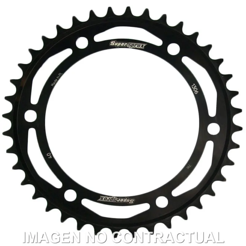 CORONA SUPERSPROX ACERO HONDA 530 X 40 - RFE1306X40BLK