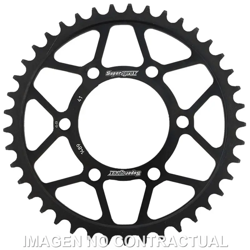 CORONA SUPERSPROX ACERO KAWASAKI 525 X 41 - RFE1489X41BLK