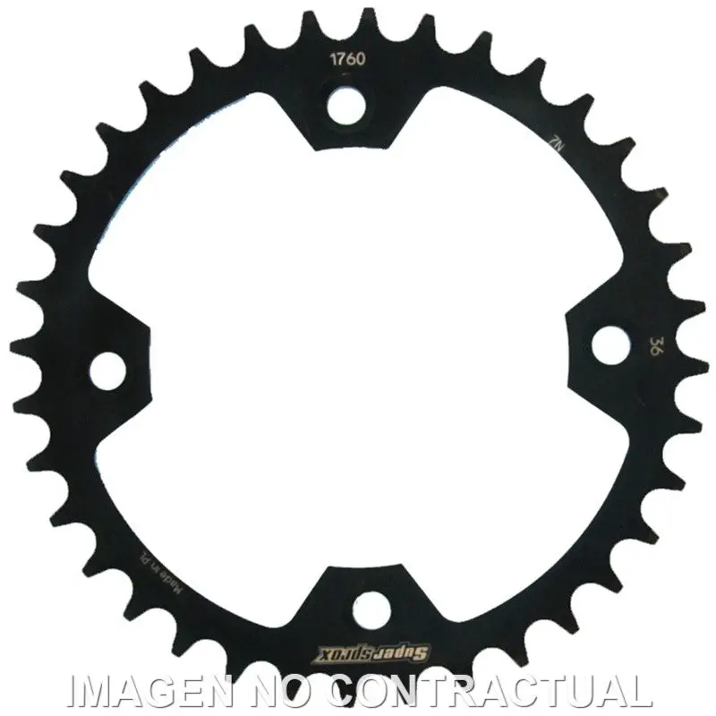 CORONA SUPERSPROX ACERO SUZUKI 520 X 36 - RFE1760X36BLK