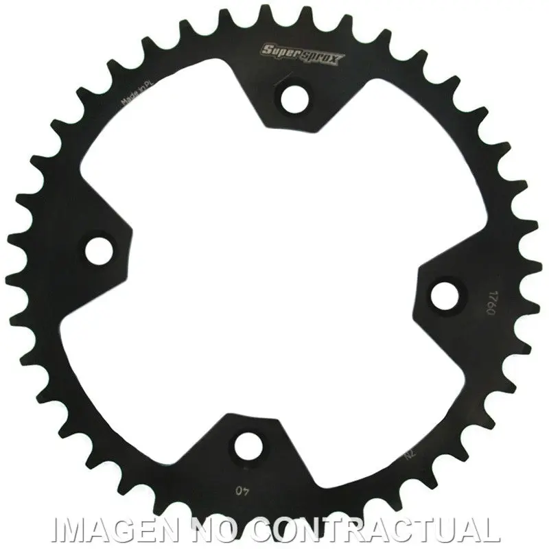 CORONA SUPERSPROX ACERO SUZUKI 520 X 40  - RFE1760X40BLK