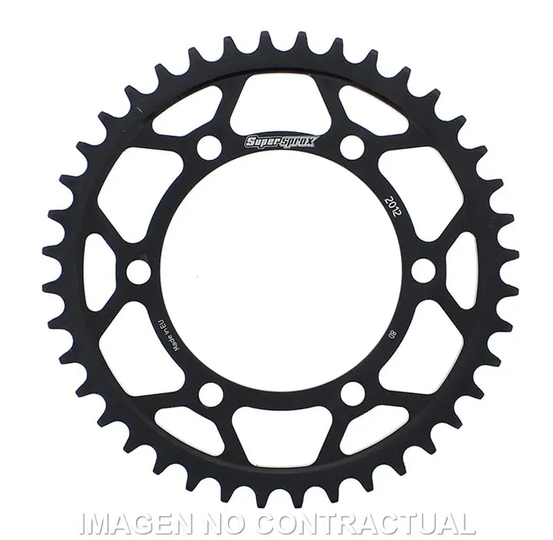 CORONA SUPERSPROX ACERO TRIUMPH 525 X 42 - RFE2012X42BLK