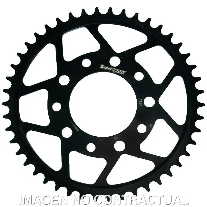 CORONA SUPERSPROX ACERO TRIUMPH 530 X 46 - RFE1334X46BLK