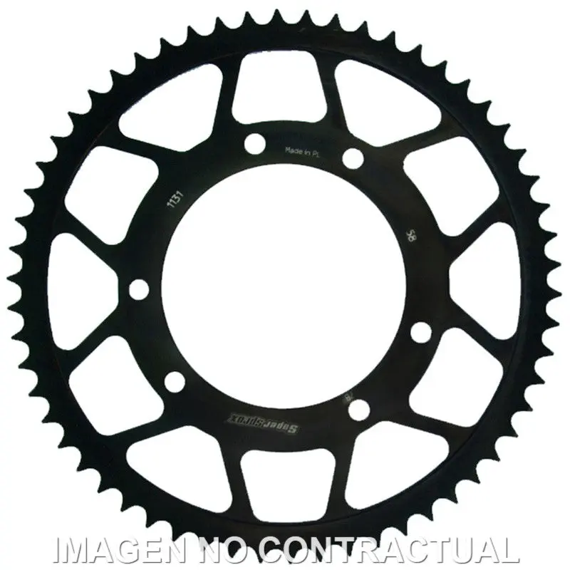 CORONA SUPERSPROX ACERO YAMAHA 420 X 58  - RFE1131X58BLK