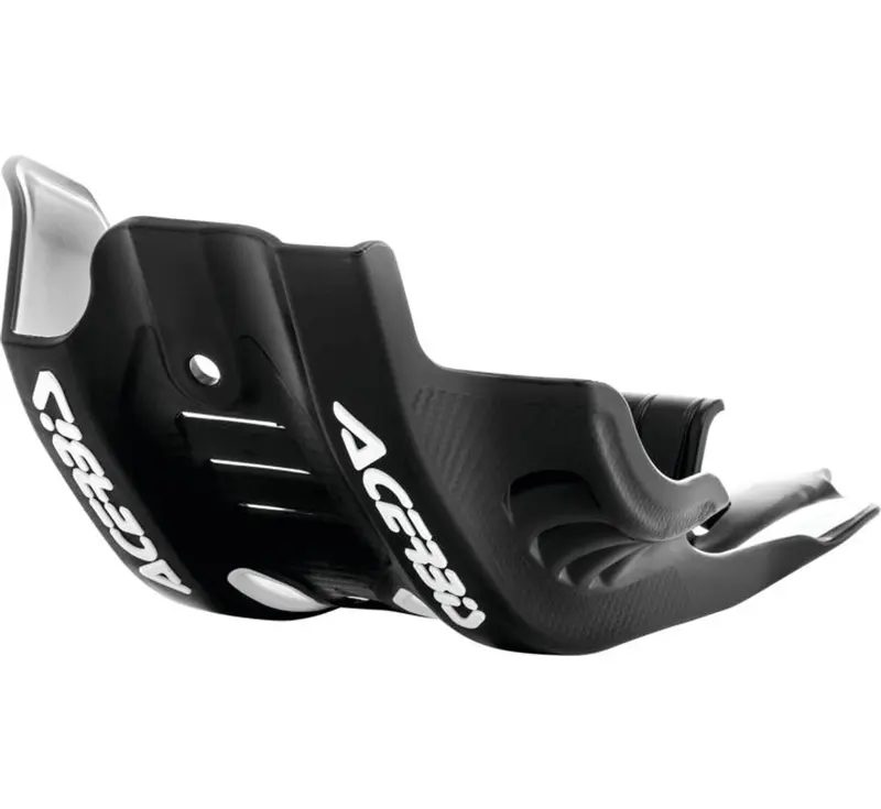 Cubre Cárter Negro - Blanco FE 450 - 501 2020 - 2023 .