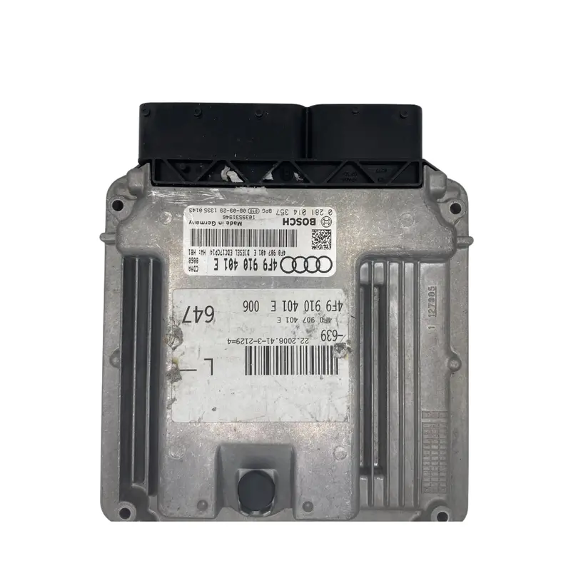 ECU MOTOR AUDI A6 0281014357 0 281 014 357 4F9910401E 4F9 910 401 E