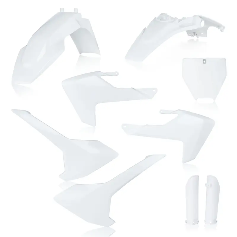 Full Kit de Plásticos Blancos TC 65 2017 -2023 Acerbis .