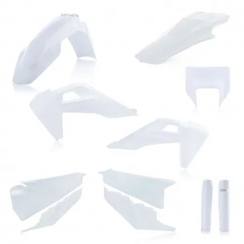 Full Kit Plásticos Blancos TE,FE 2020-2023 Acerbis .