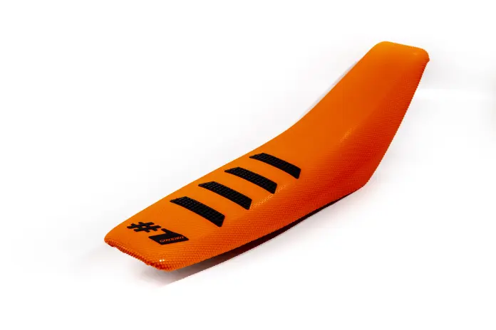 Funda Asiento Naranja Oscuro Ribbed (Con Bandas Laterales) Onegripper .