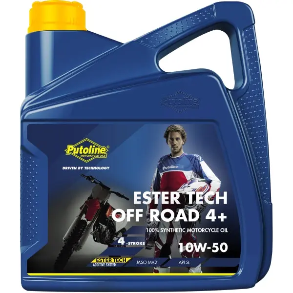 GARRAFA PUTOLINE ESTER TECH OFF ROAD 4+ 10W-50 4L