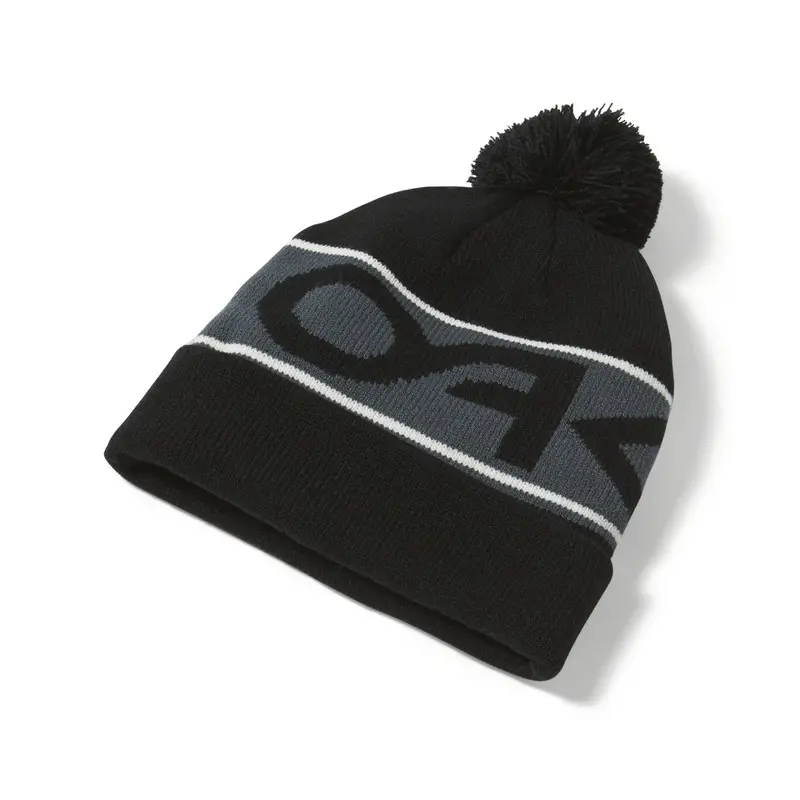 Gorro Factory Cuff Talla Única Negro y Gris Oakley .