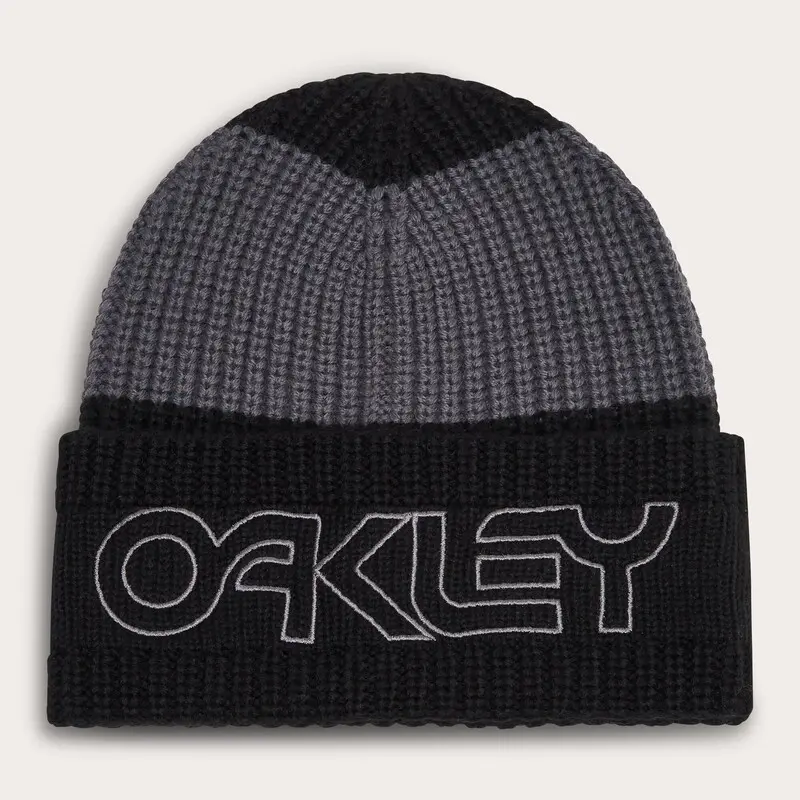 Gorro TNP Deep Cuff Negro y Gris Oakley .