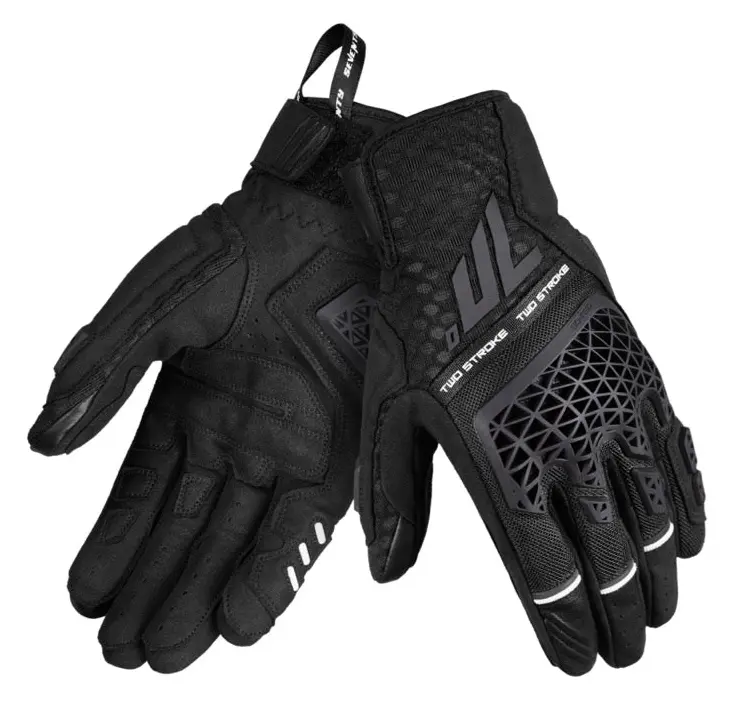 GUANTE SD-N60 TWO STROKE HOMBRE NEGRO