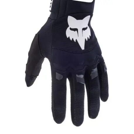 Guantes Dirtpaw Negro y Blanco Fox .