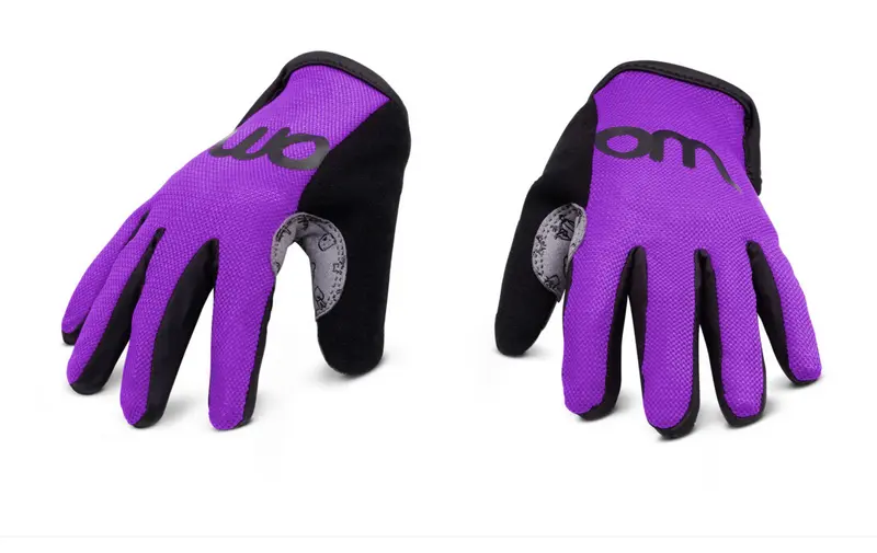 Guantes Niño para Bicicletas Morado Woom