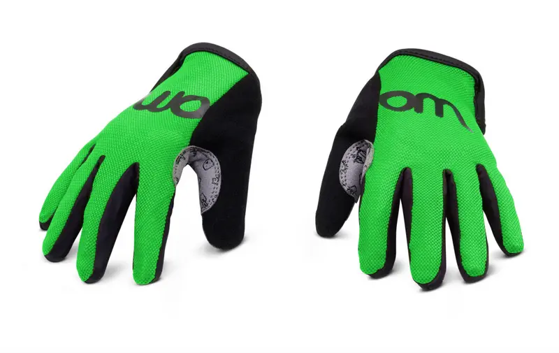 Guantes Niño para Bicicletas Verde Woom