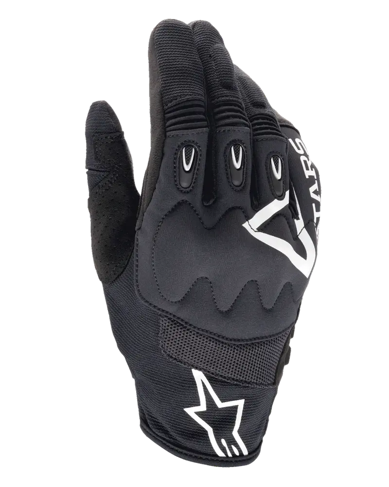 Guantes Techdura Negro/Blanco Alpinestars .