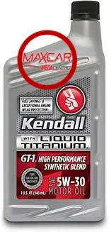 KENDAL 1/4 5W30 SYNTETICO BLEND - KQ5W30
