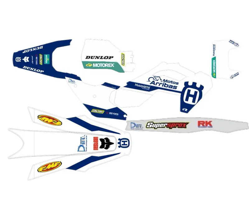 Kit Adhesivos TE,FE 2024 - Actual Husqvarna .