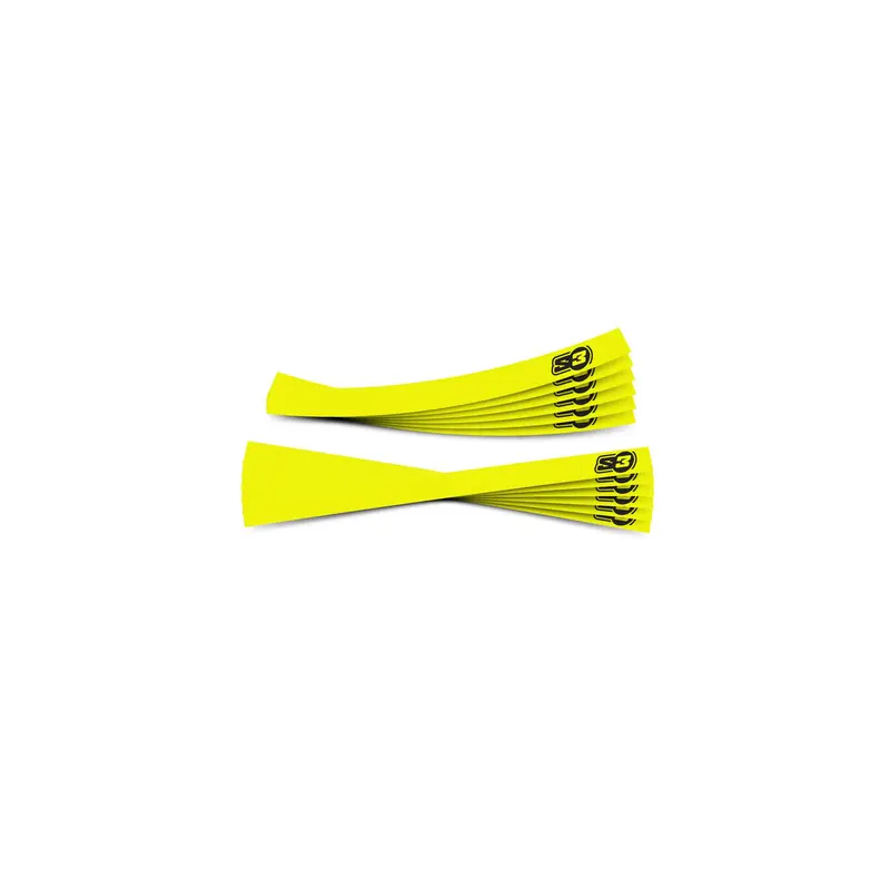 Kit de Adhesivos Amarillos Cerco Exterior Llantas S3 .