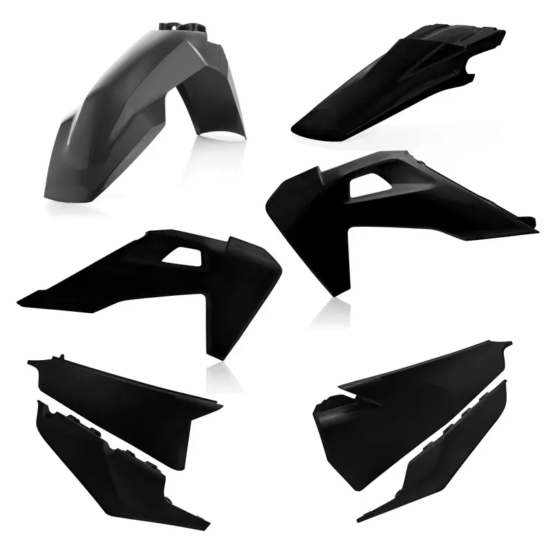 Kit de Plásticos Negros TE, FE 2020 - 2023 Acerbis .
