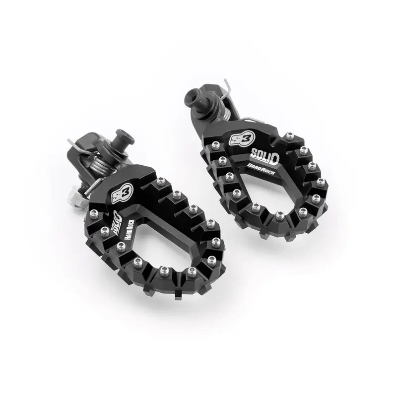 Kit Estriberas S3 HR Solid Negras Cross 2023 - Actual Enduro 2024- Actual .