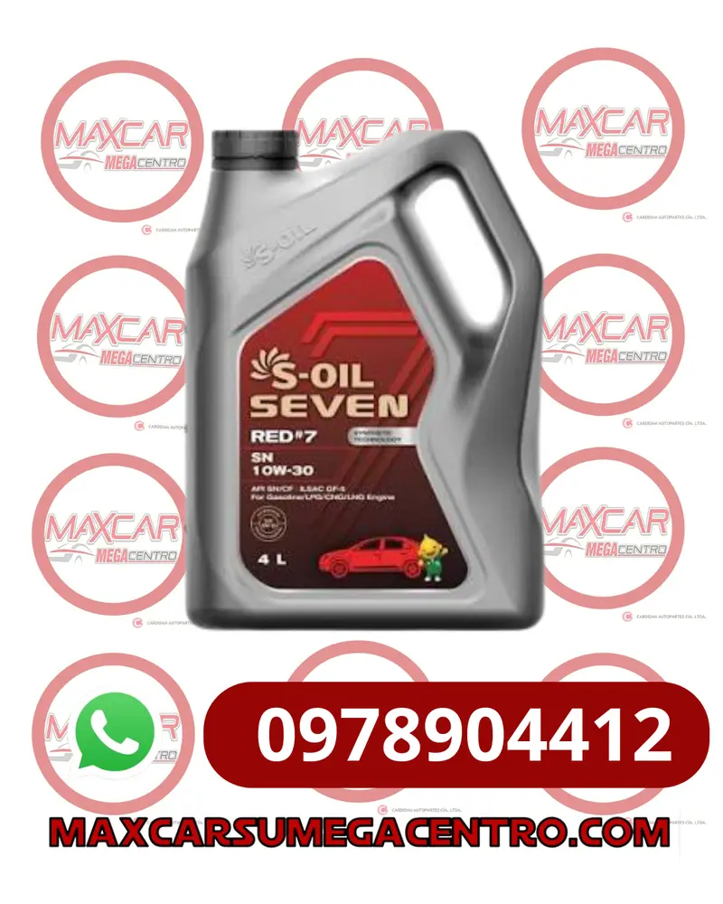 L.10W-30 S-OIL 7 RED 1/4 SYNTHETIC
